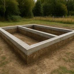 Заглублённая лента 10×10 Заглублённая лента 10×10